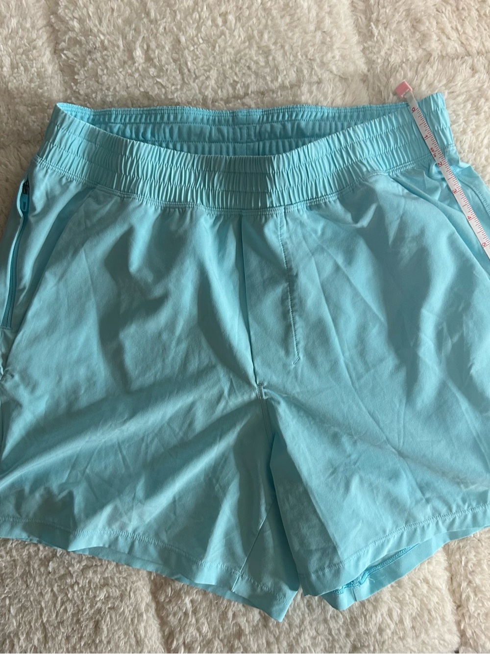 lululemon athletica Light Aqua Men’s Athletic Shorts